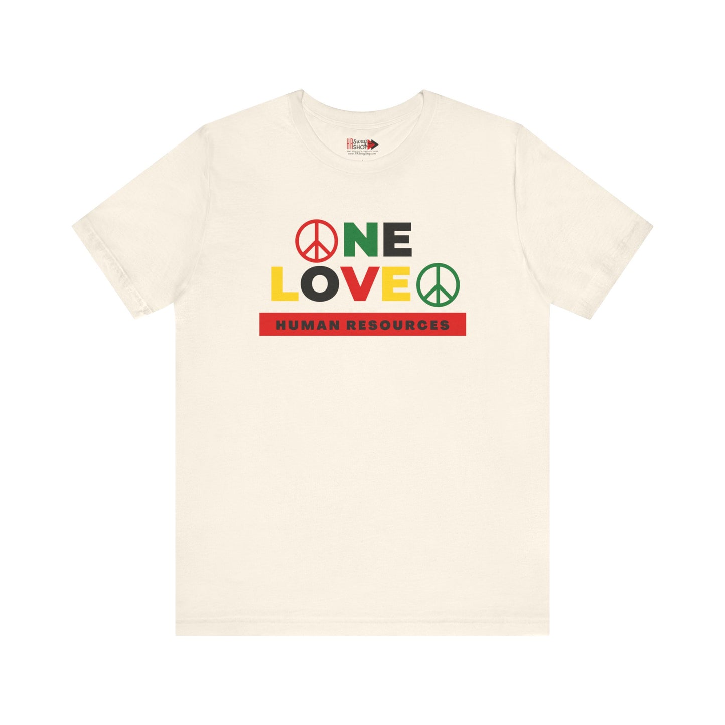 "One Love HR" Unisex Jersey SS Tee