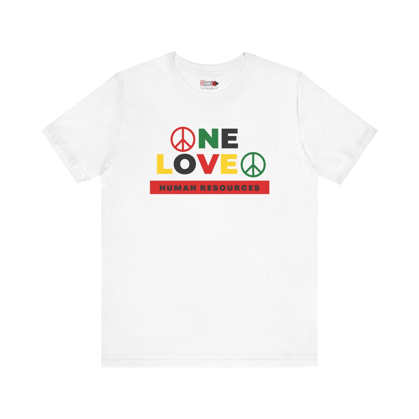 "One Love HR" Unisex Jersey SS Tee