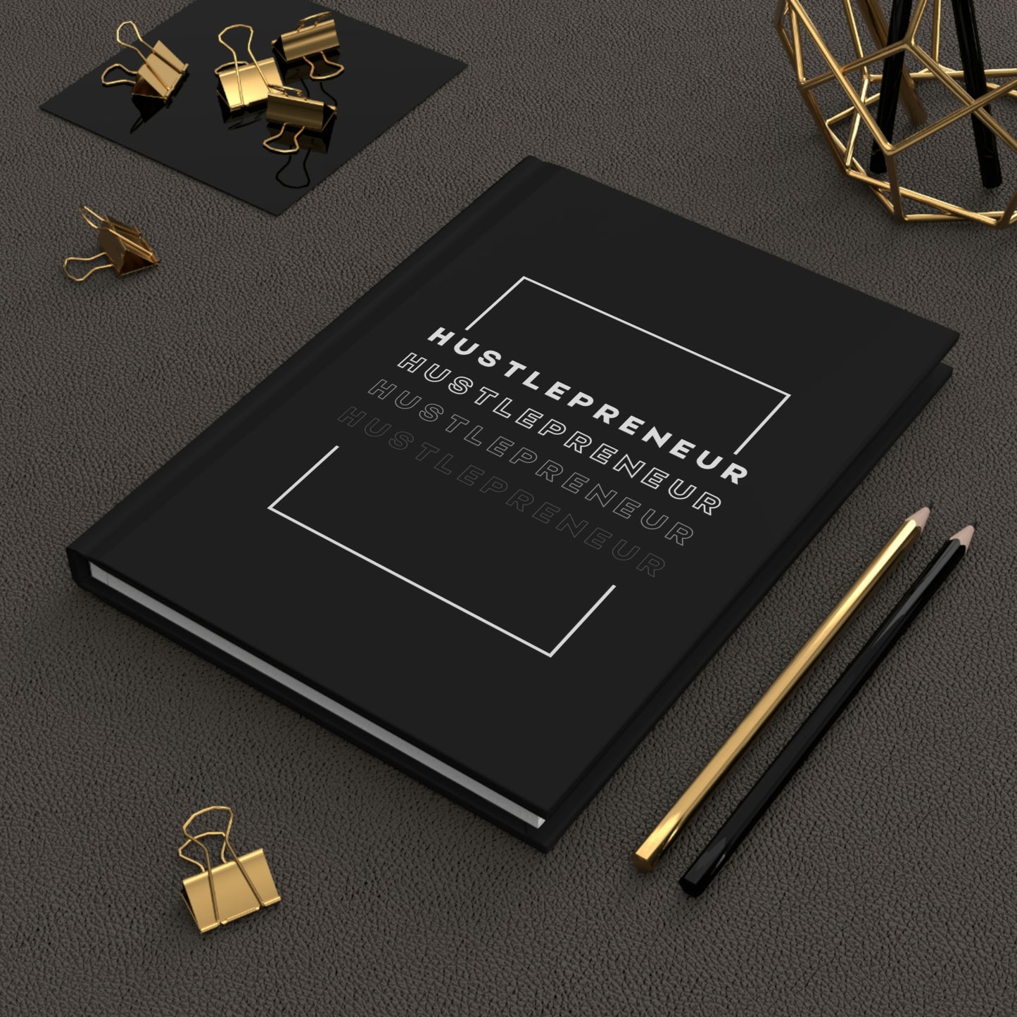 "Hustlepreneur" Hardcover Journal - Matte