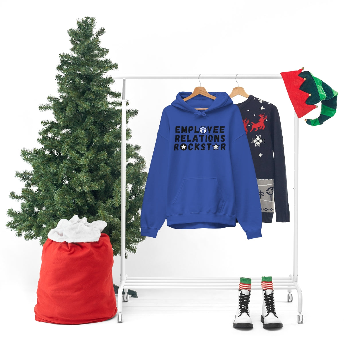 "ER Rockstar" Unisex Hooded Sweatshirt