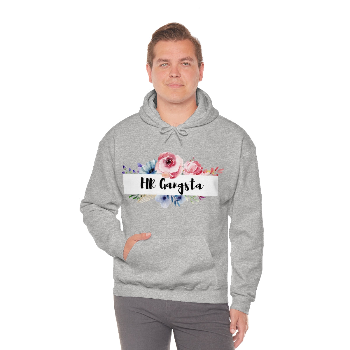 "HR Gangsta" Unisex Hooded Sweatshirt