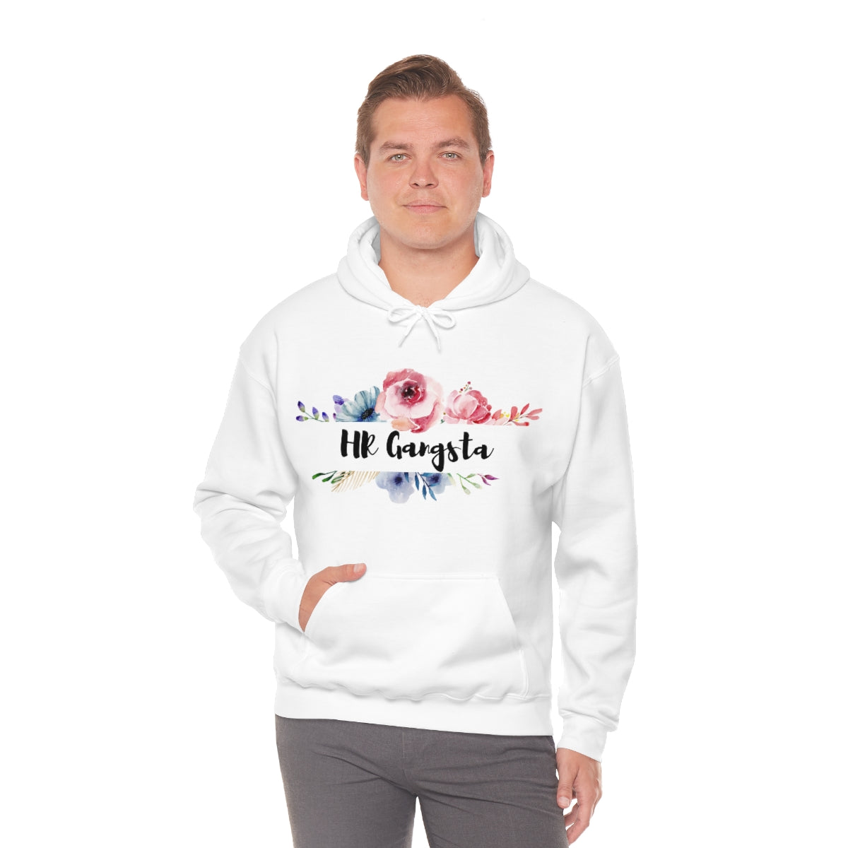 "HR Gangsta" Unisex Hooded Sweatshirt