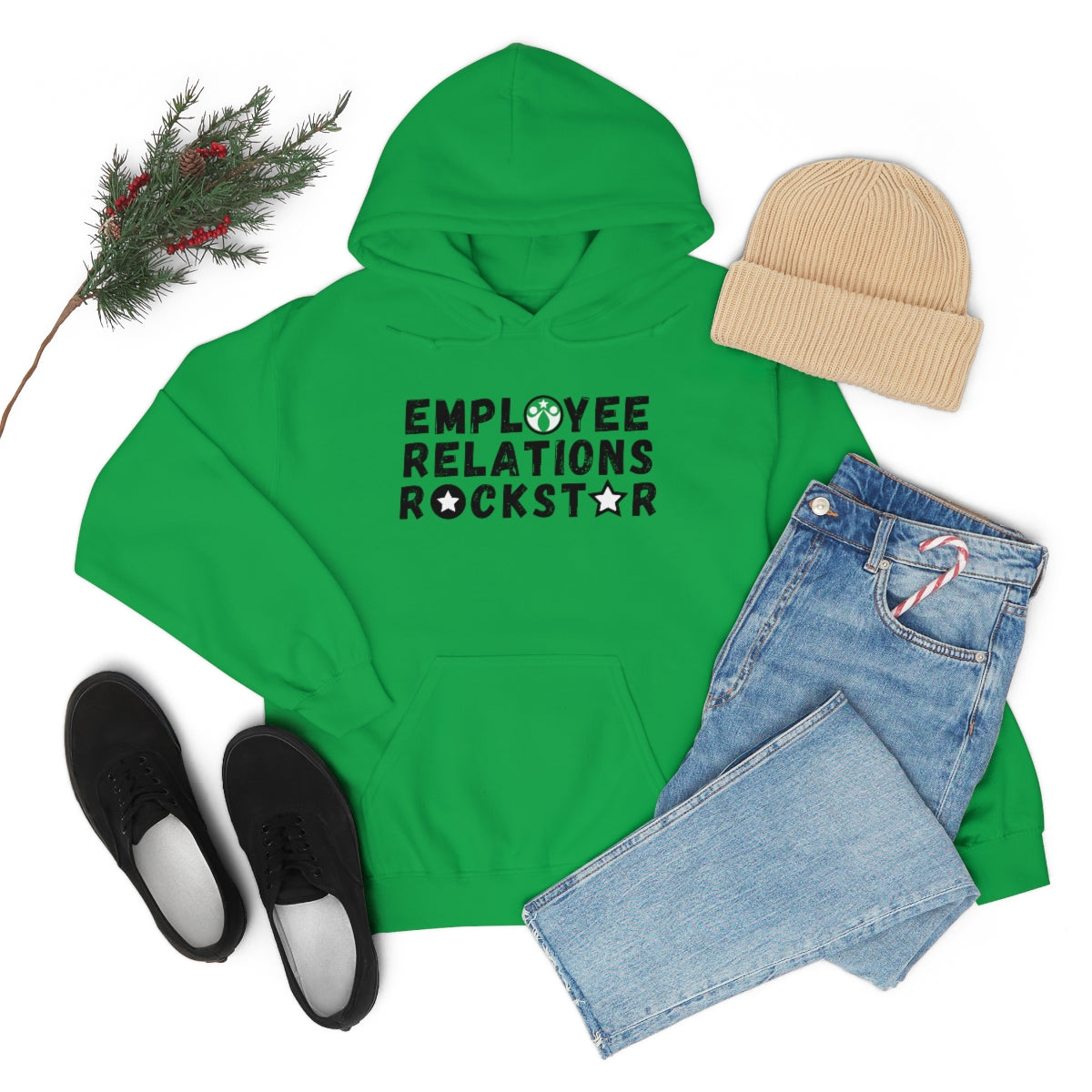 "ER Rockstar" Unisex Hooded Sweatshirt