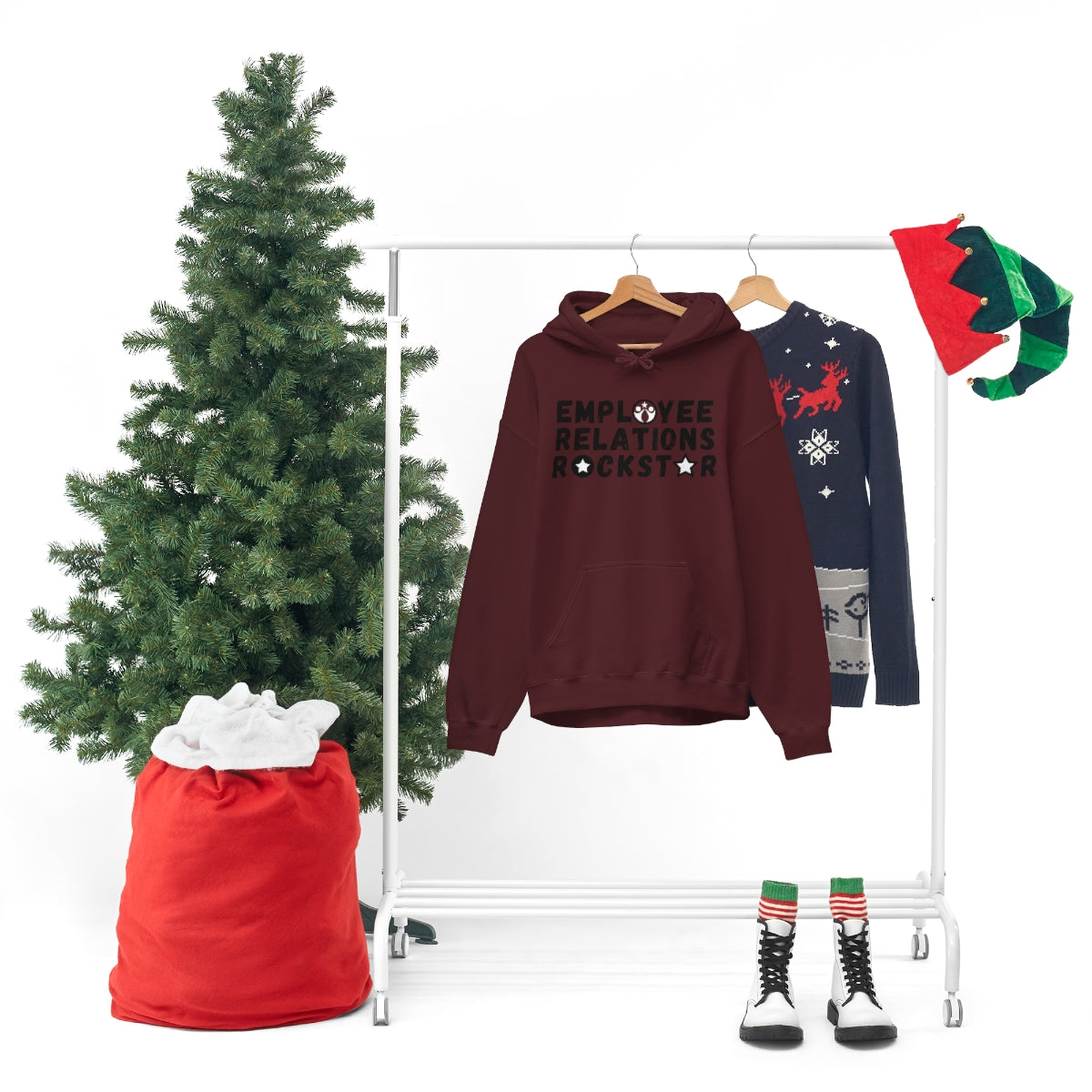 "ER Rockstar" Unisex Hooded Sweatshirt