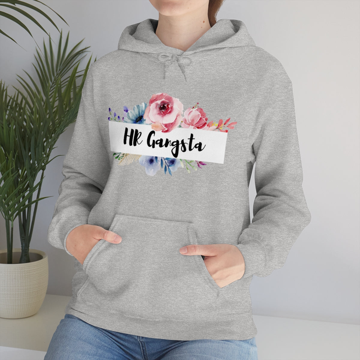 "HR Gangsta" Unisex Hooded Sweatshirt