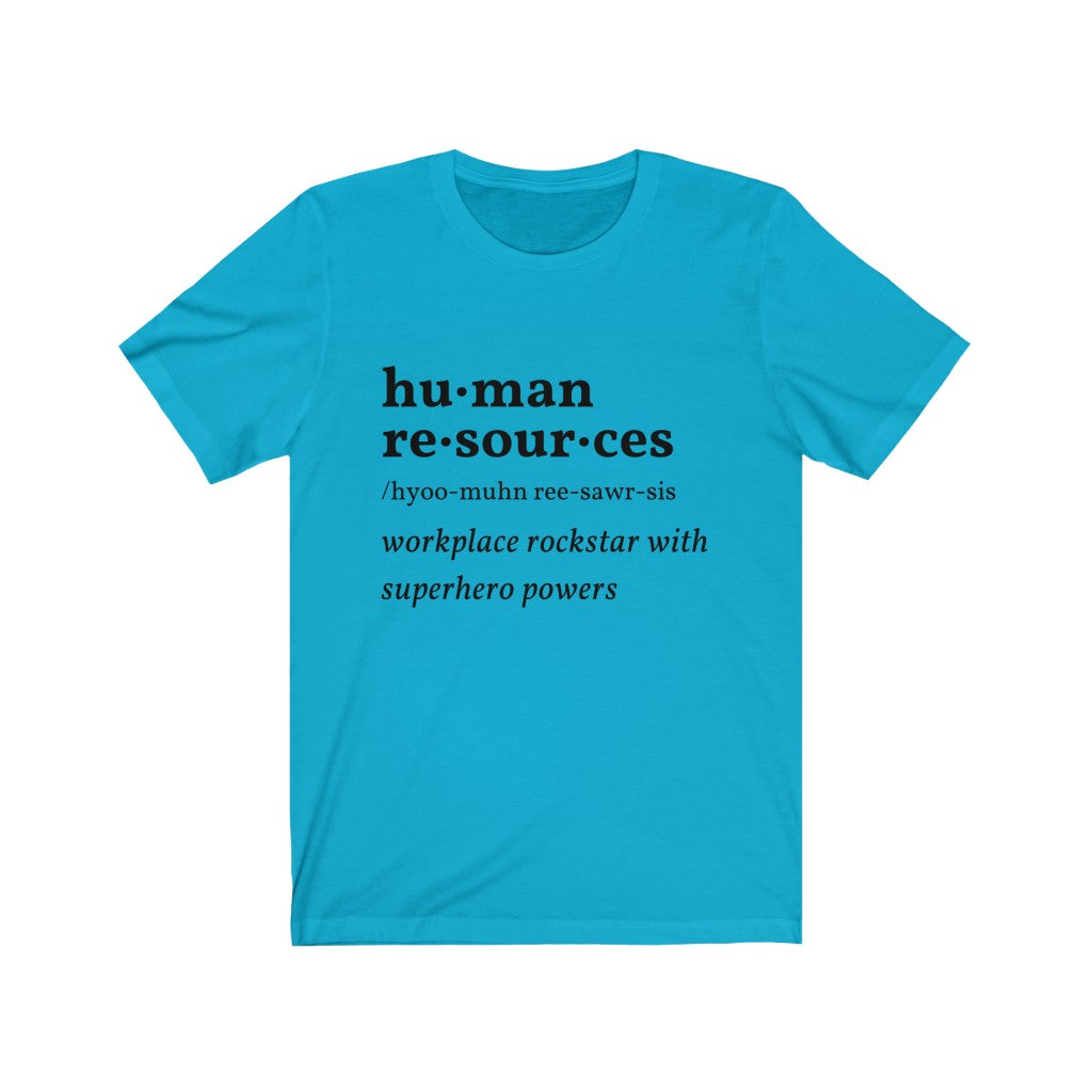 "HR Definition" Unisex Jersey SS Tee