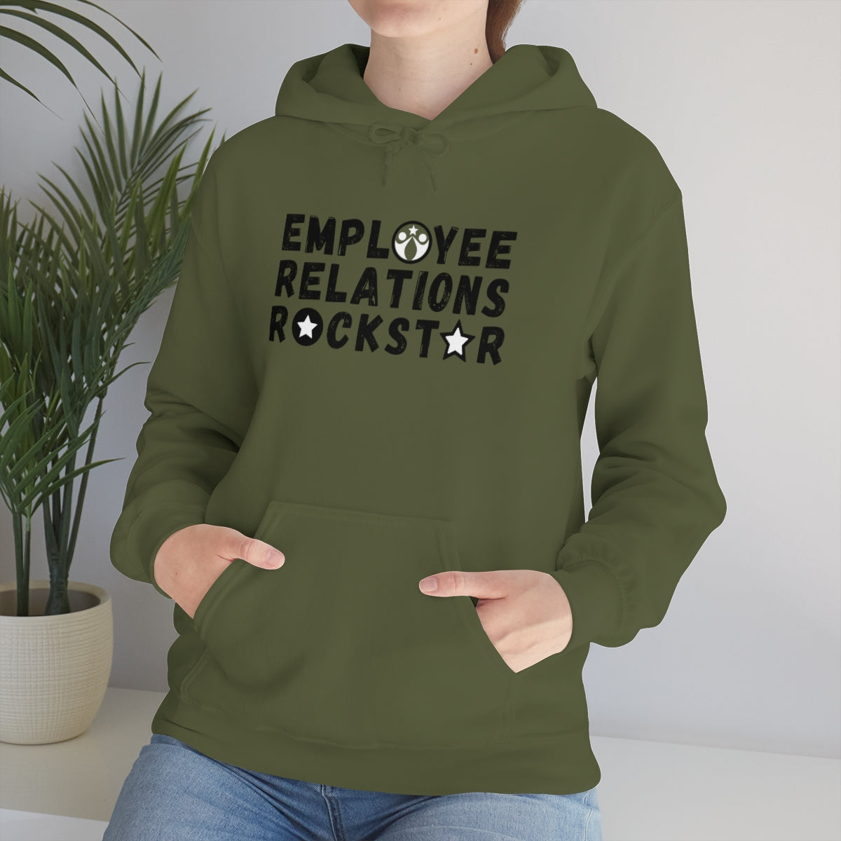 "ER Rockstar" Unisex Hooded Sweatshirt