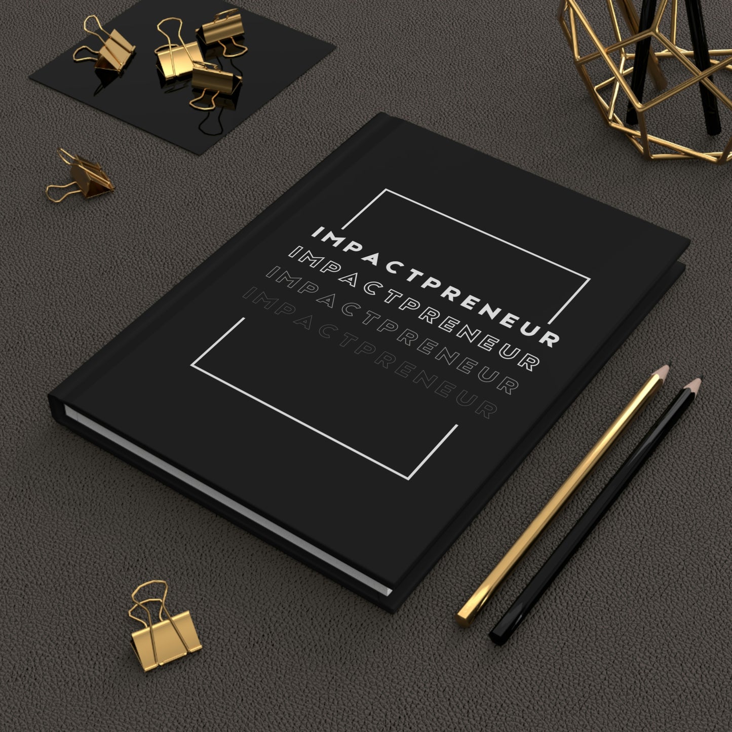 "Impactpreneur" Hardcover Journal - Matte
