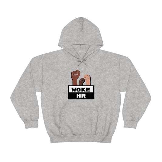 "Woke HR" Hooded Sweatshirt