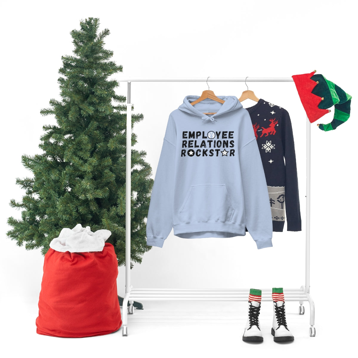 "ER Rockstar" Unisex Hooded Sweatshirt