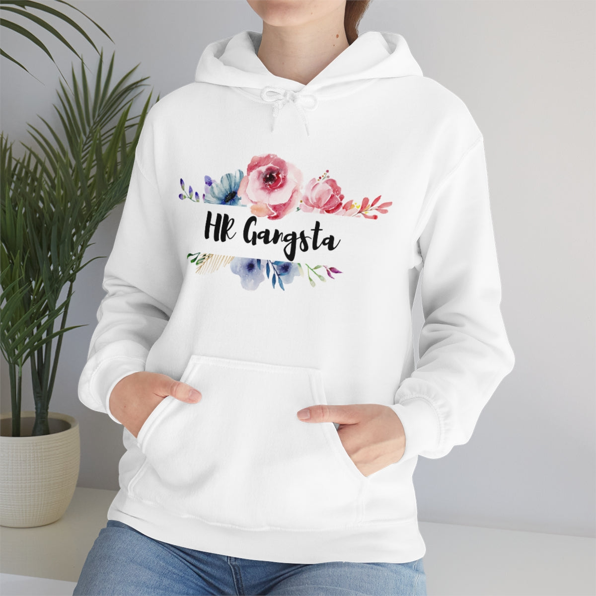 "HR Gangsta" Unisex Hooded Sweatshirt