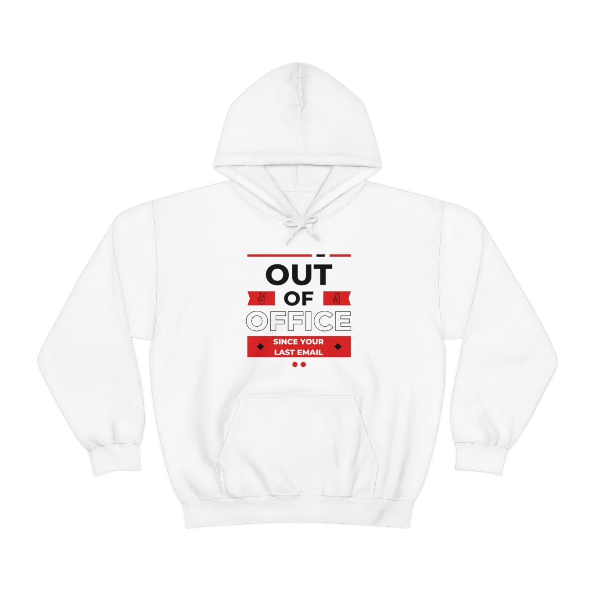 "Out of Office" Unisex Hooded Sweatshirt