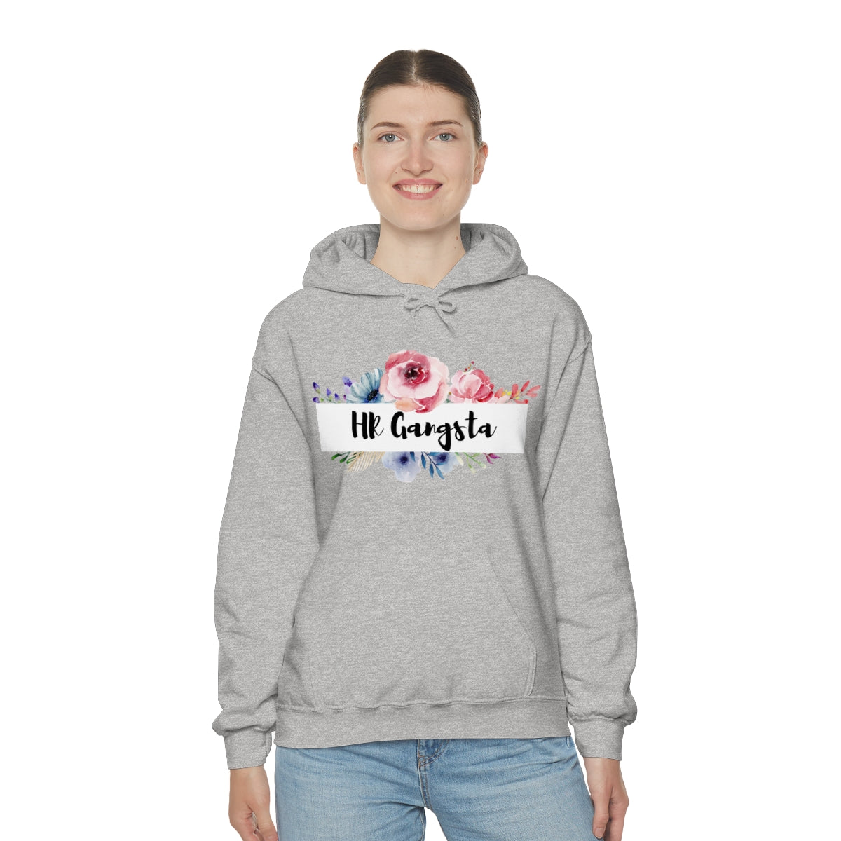 "HR Gangsta" Unisex Hooded Sweatshirt