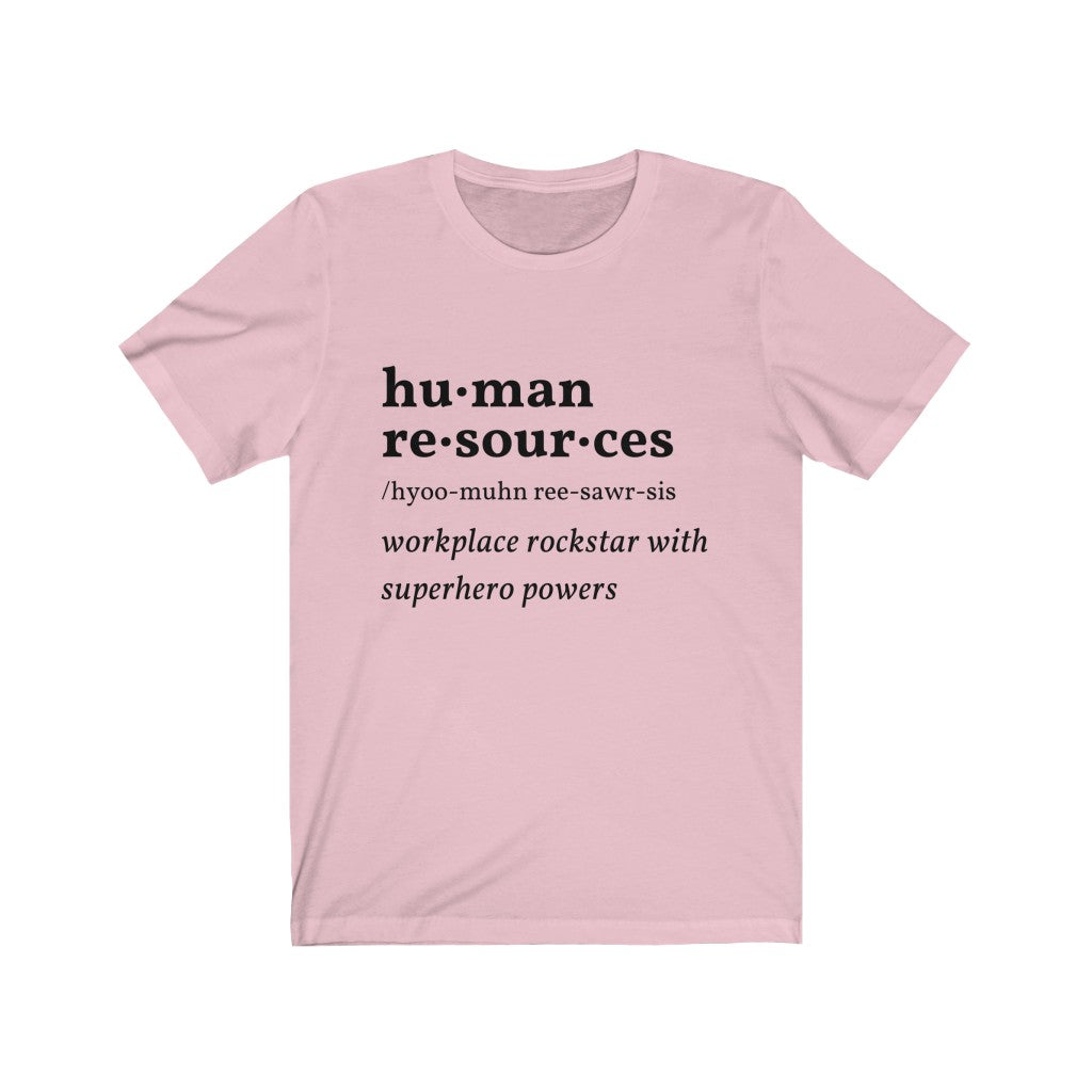 "HR Definition" Unisex Jersey SS Tee