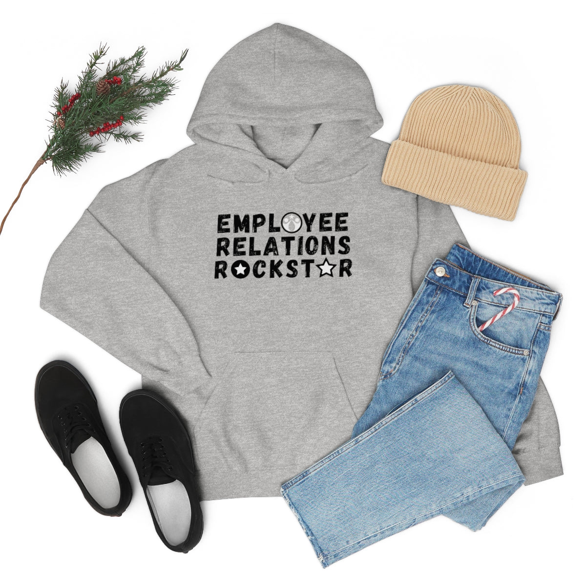 "ER Rockstar" Unisex Hooded Sweatshirt
