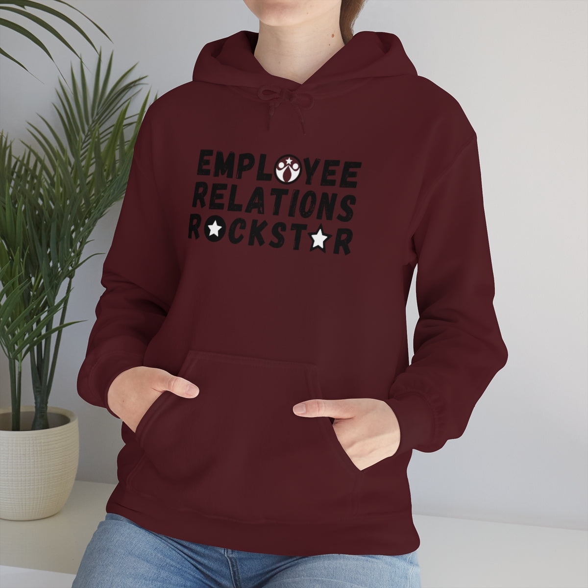 "ER Rockstar" Unisex Hooded Sweatshirt