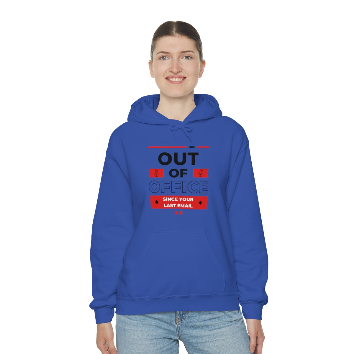 "Out of Office" Unisex Hooded Sweatshirt