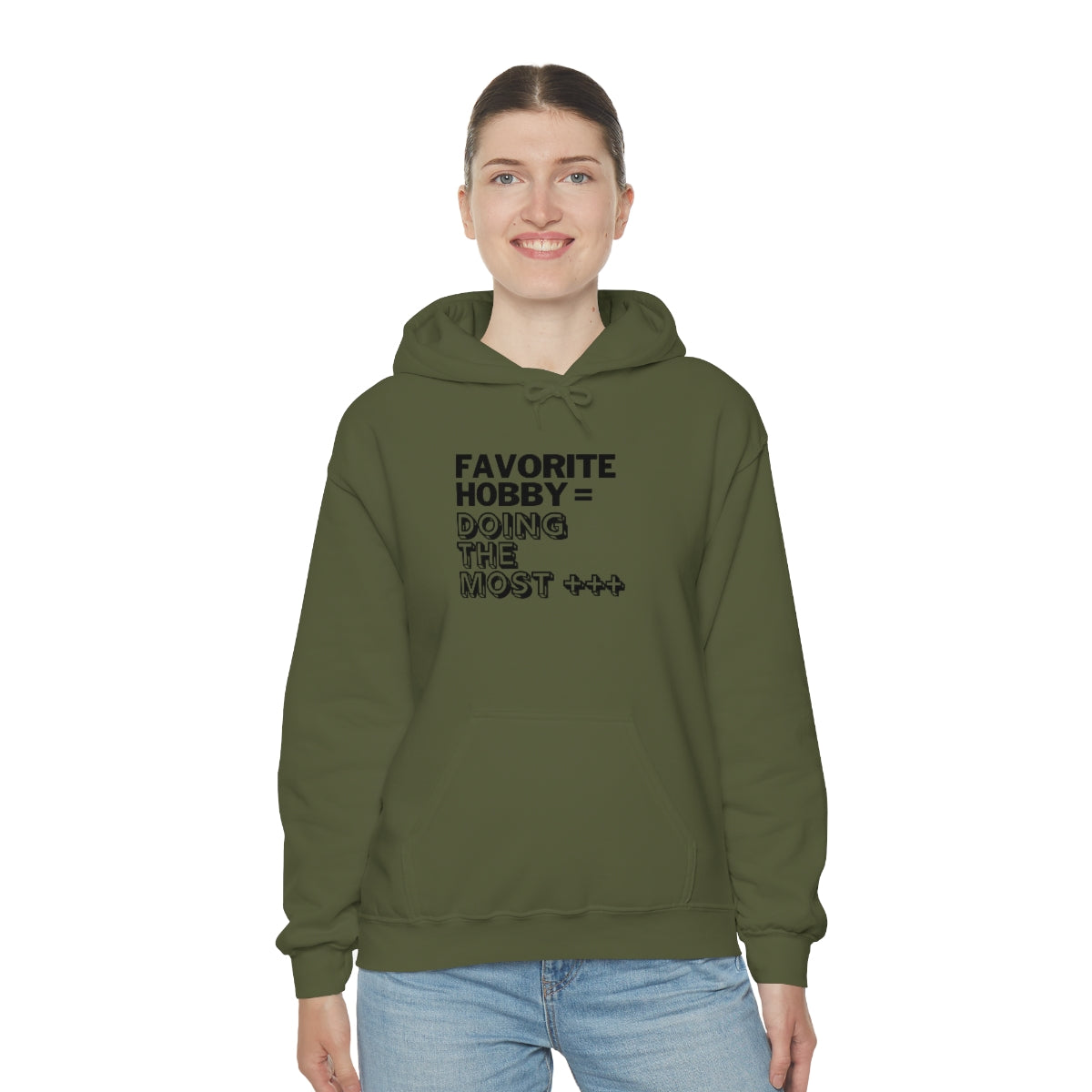 "Doing the Most" Unisex Hooded Sweatshirt