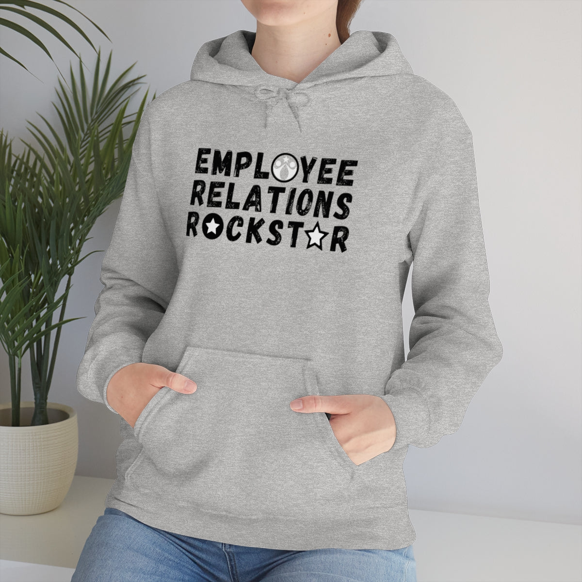 "ER Rockstar" Unisex Hooded Sweatshirt