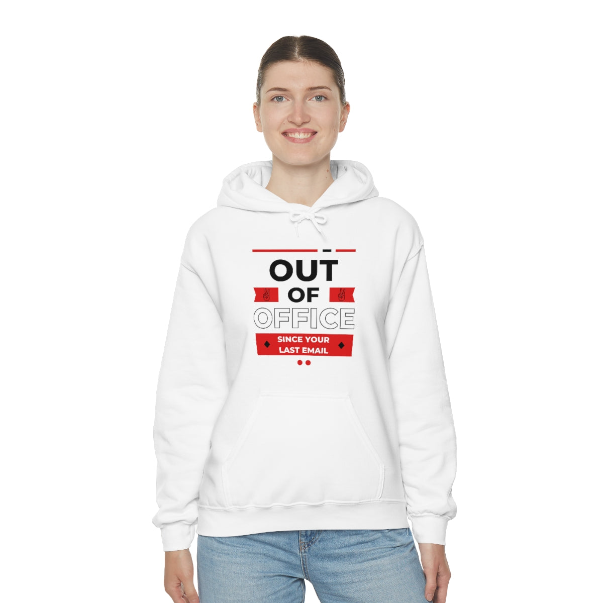 "Out of Office" Unisex Hooded Sweatshirt