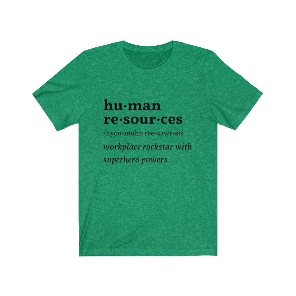 "HR Definition" Unisex Jersey SS Tee