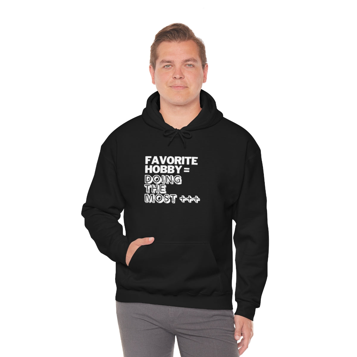 "Doing the Most" Unisex Hooded Sweatshirt