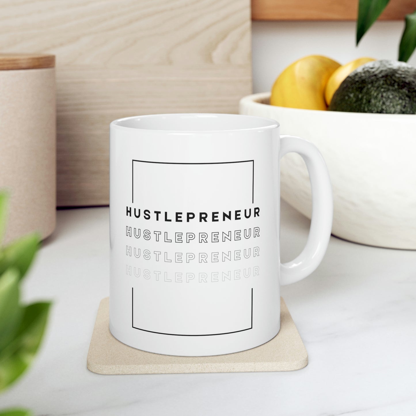 "Hustlepreneur" Ceramic Mug 11oz