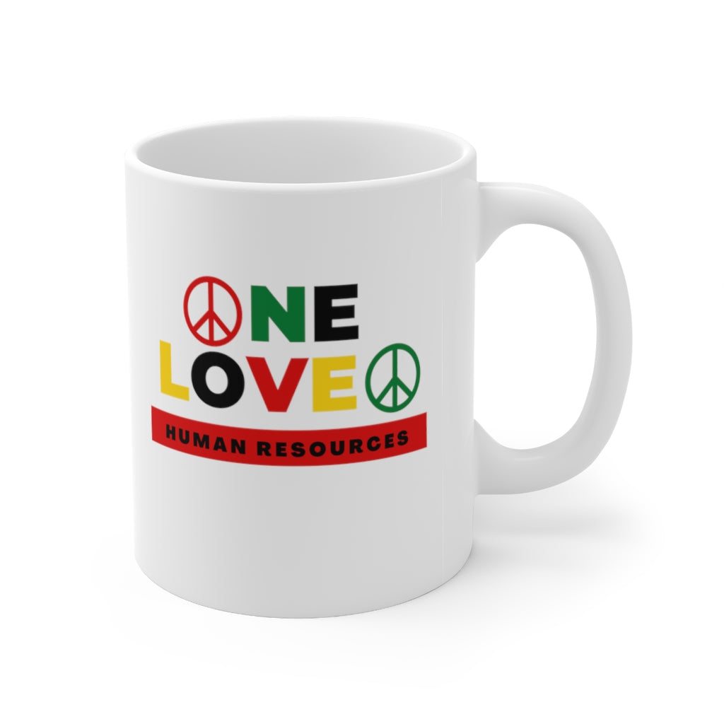 "One Love HR" Ceramic Mug 11oz