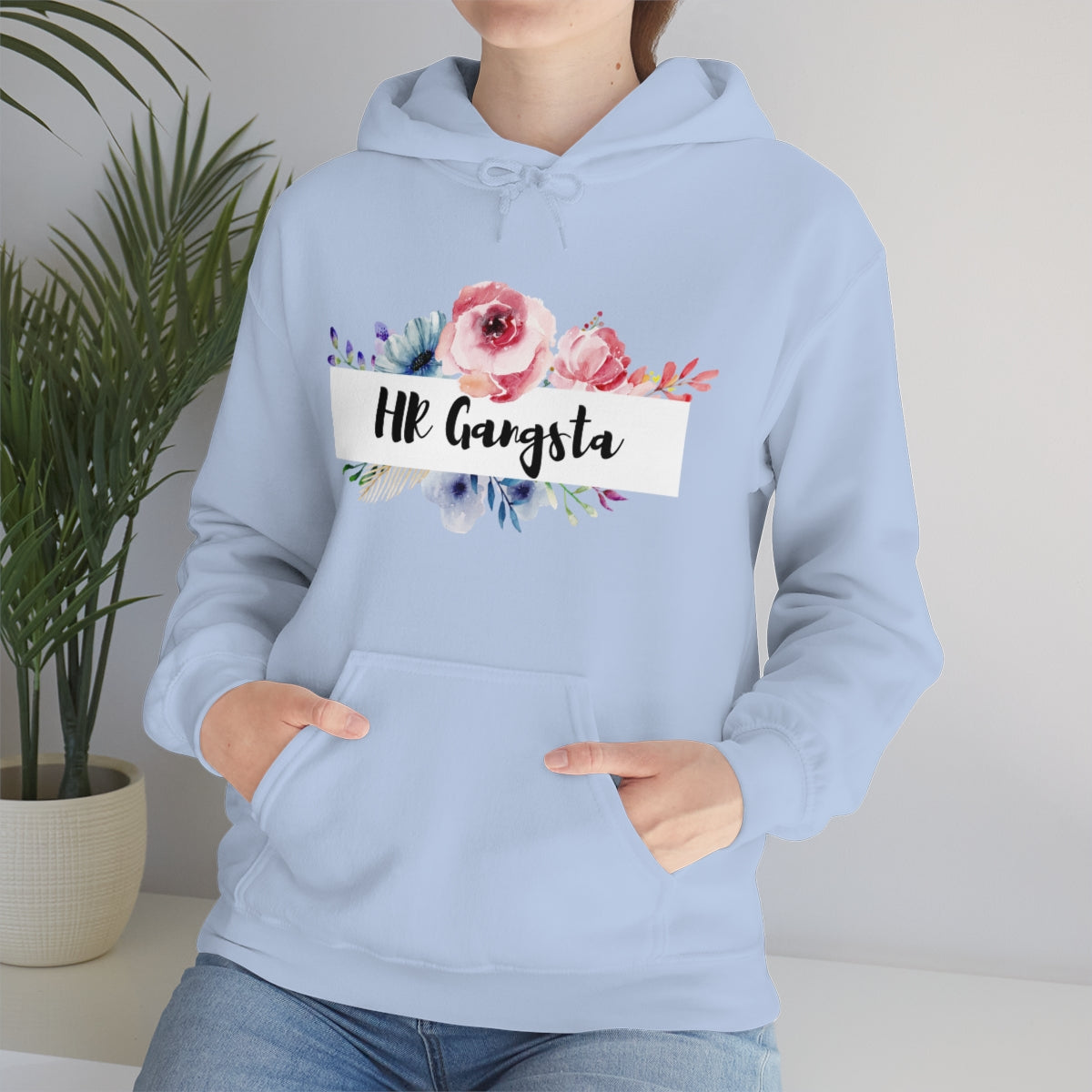 "HR Gangsta" Unisex Hooded Sweatshirt
