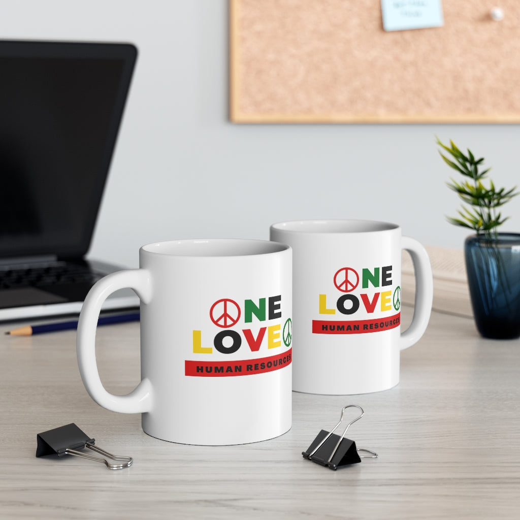 "One Love HR" Ceramic Mug 11oz
