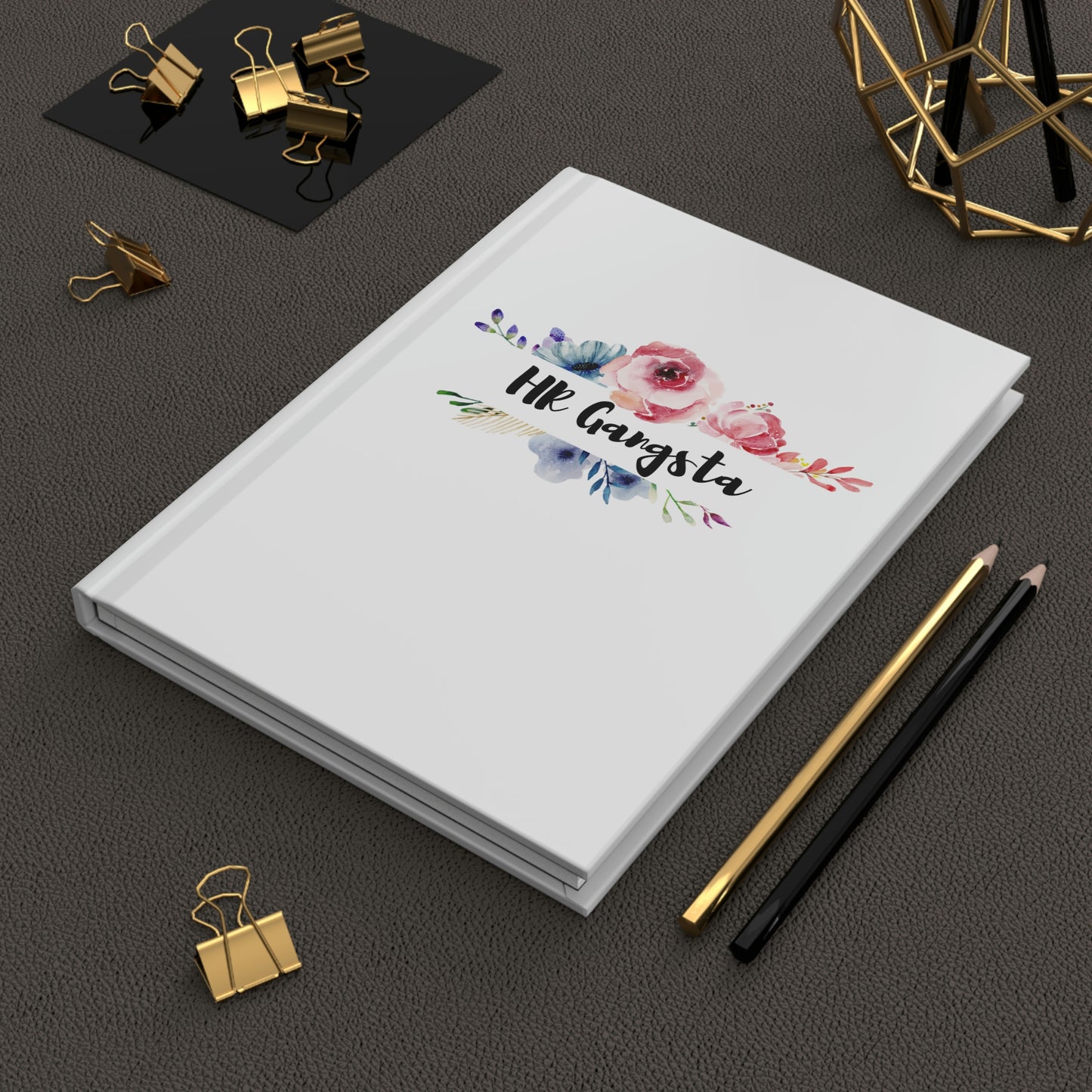 "HR Gangsta" Hardcover Journal Matte