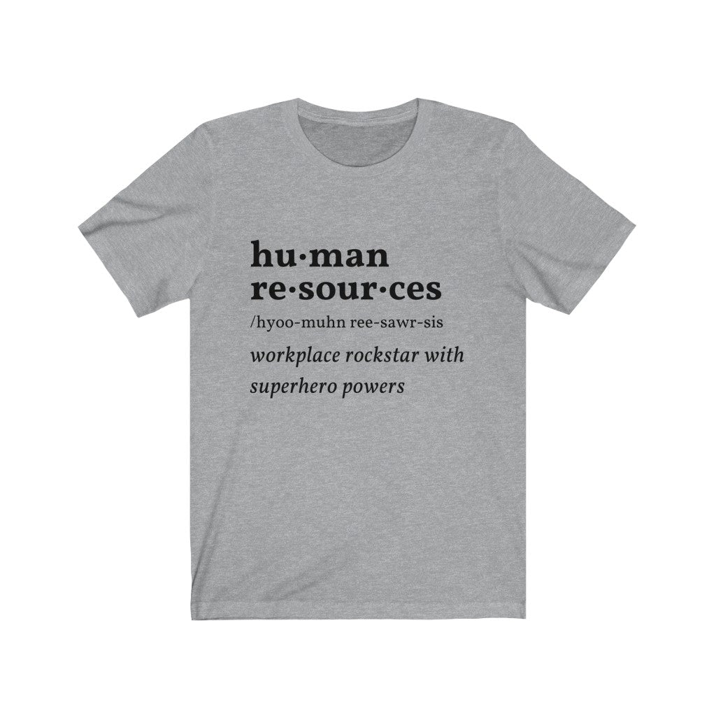 "HR Definition" Unisex Jersey SS Tee