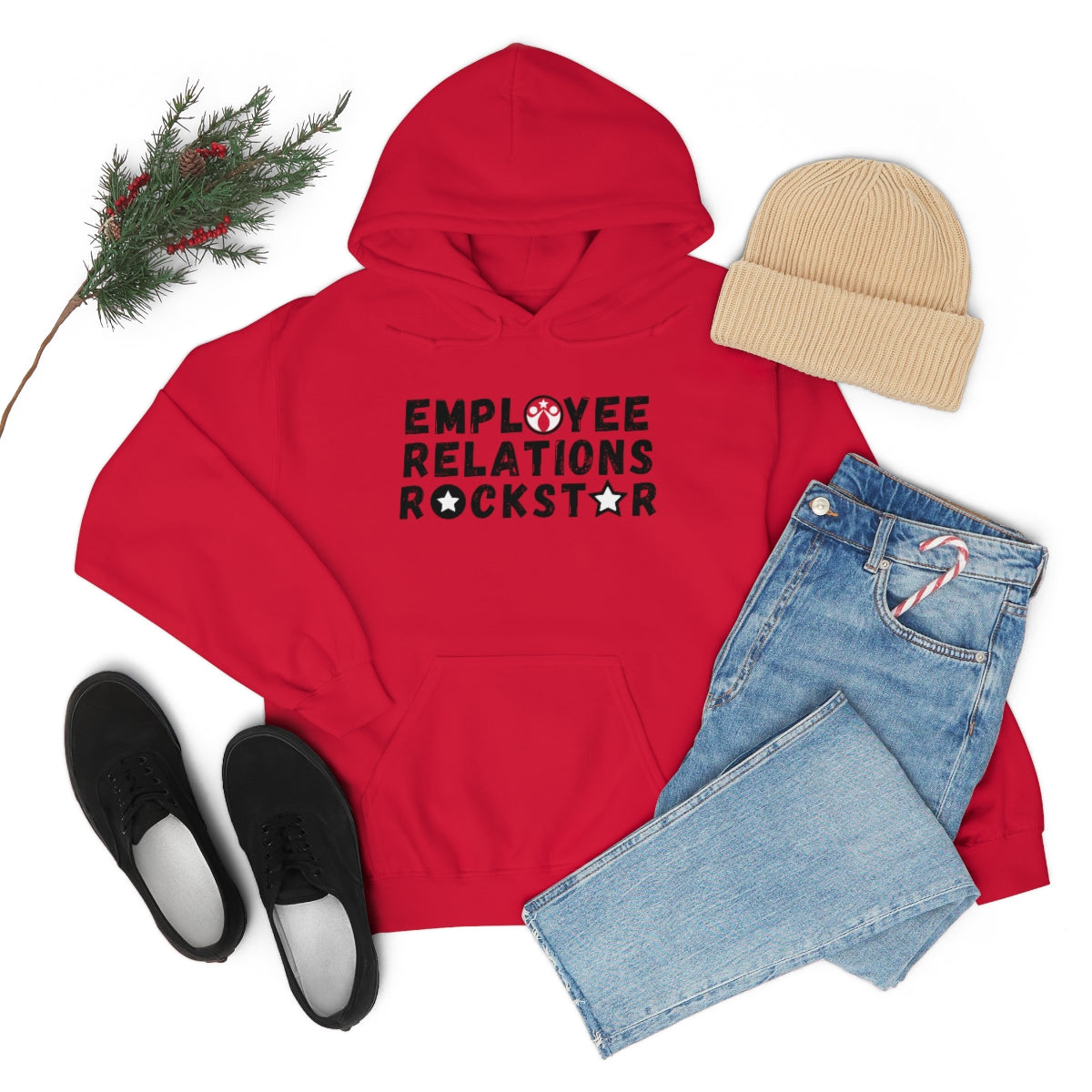 "ER Rockstar" Unisex Hooded Sweatshirt