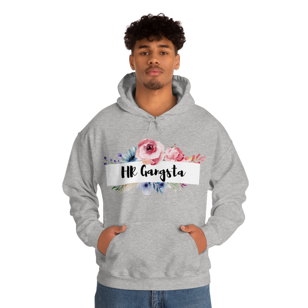 "HR Gangsta" Unisex Hooded Sweatshirt