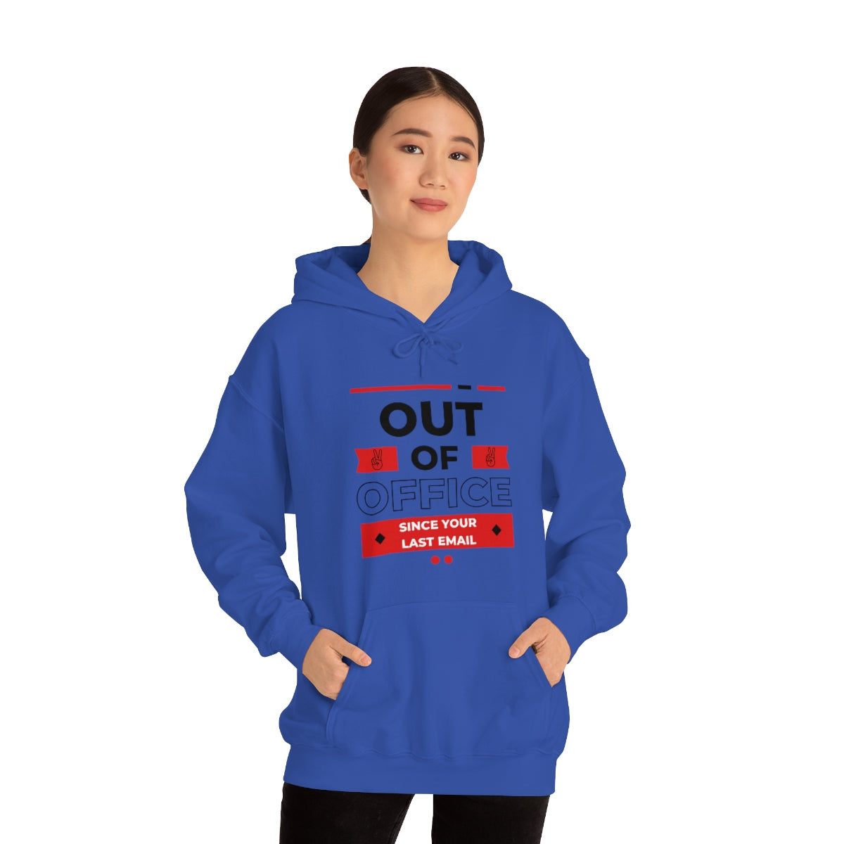 "Out of Office" Unisex Hooded Sweatshirt