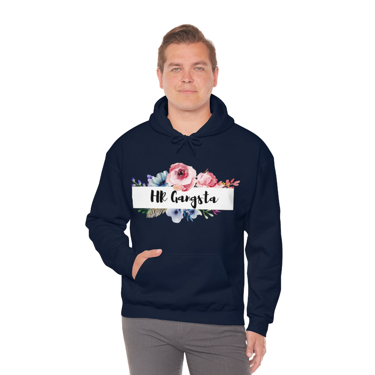 "HR Gangsta" Unisex Hooded Sweatshirt