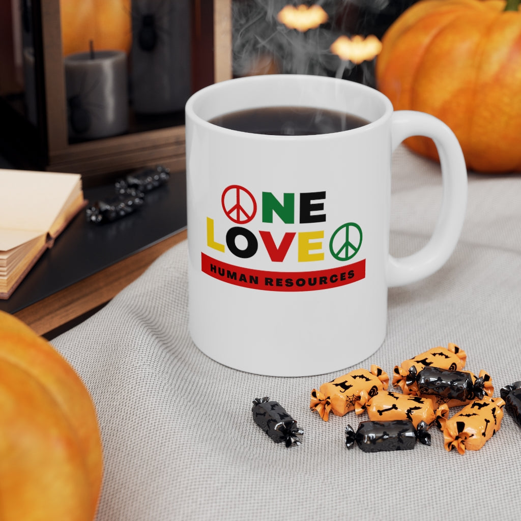 "One Love HR" Ceramic Mug 11oz