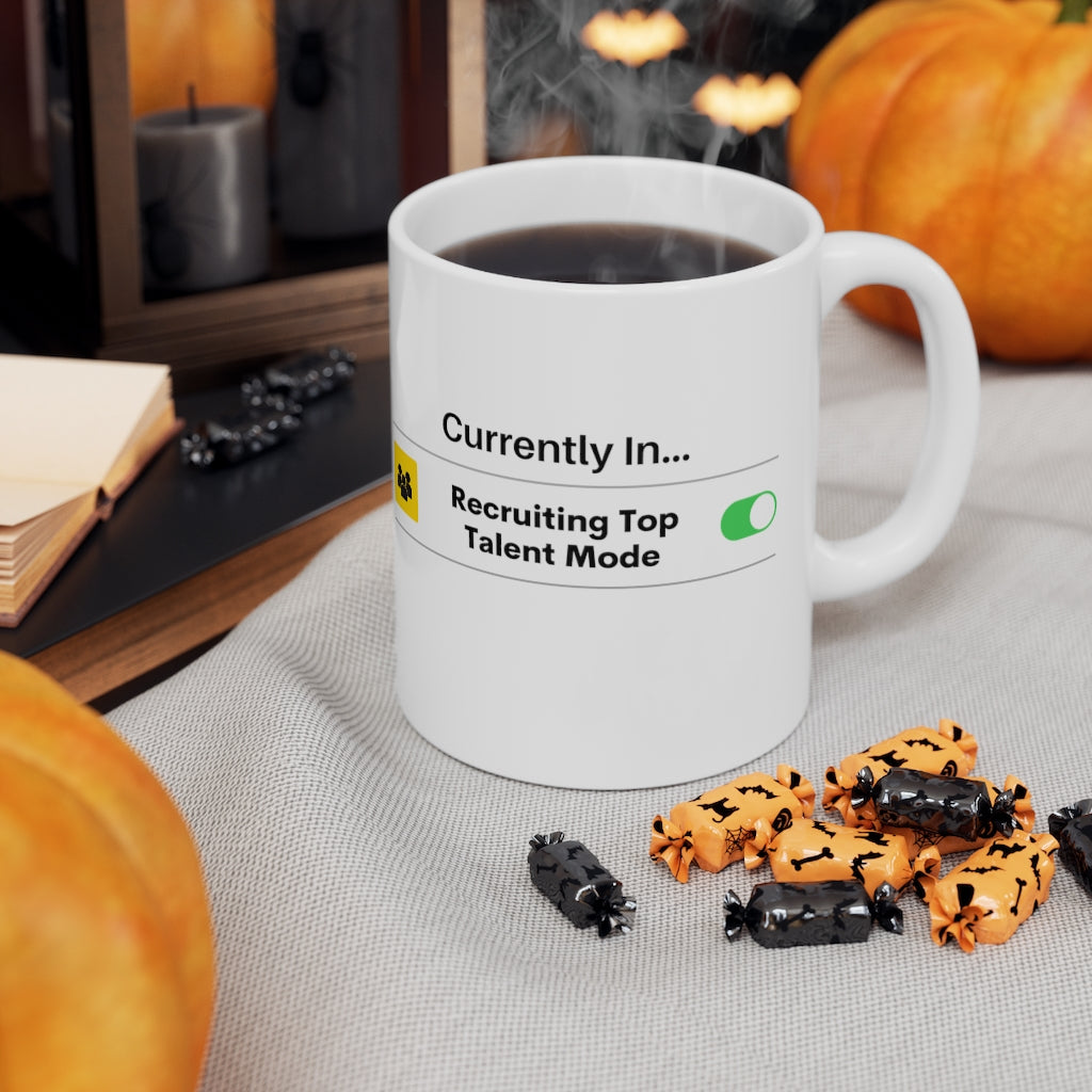 "Recruiting Top Talent" Ceramic Mug 11oz