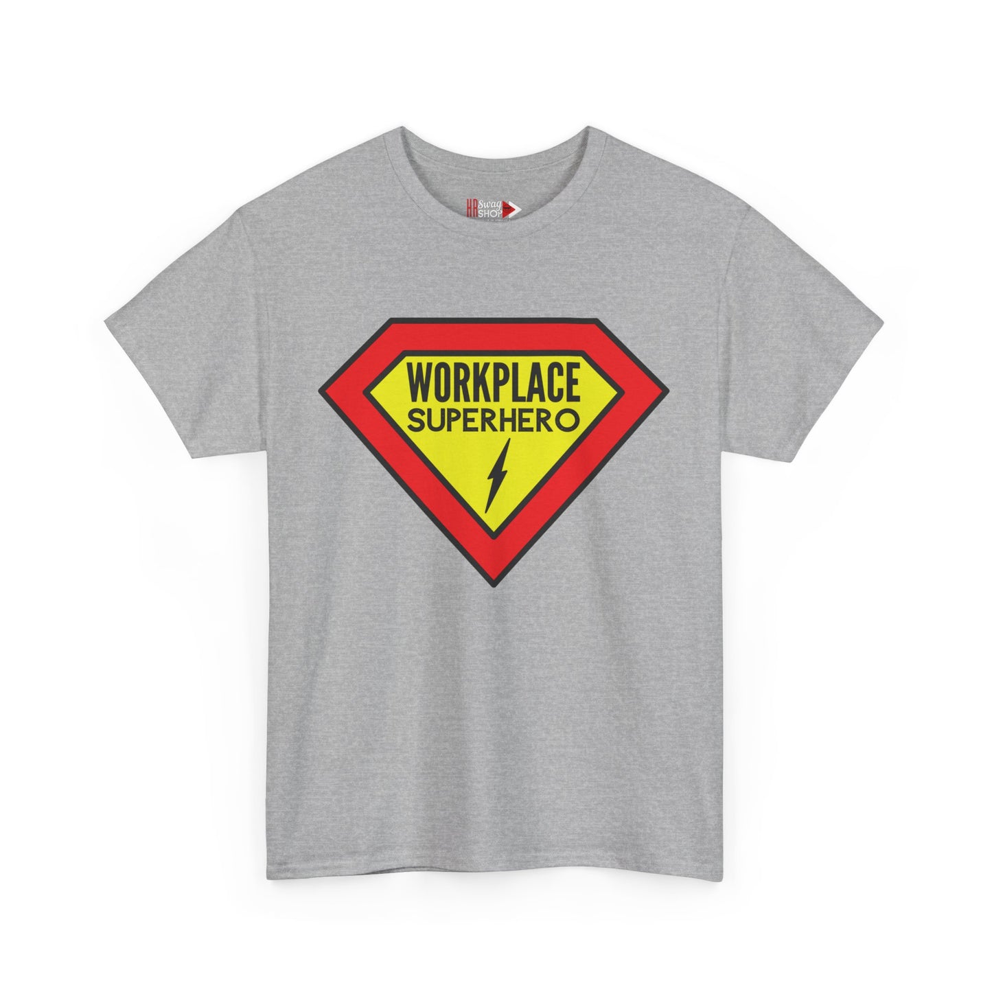 "Workplace Superhero" Unisex Heavy Cotton Tee