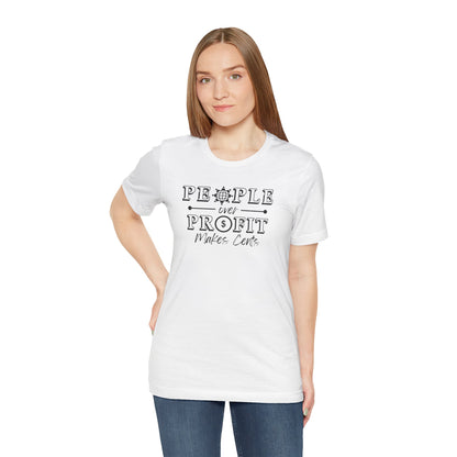 "People Over Profit" Tee