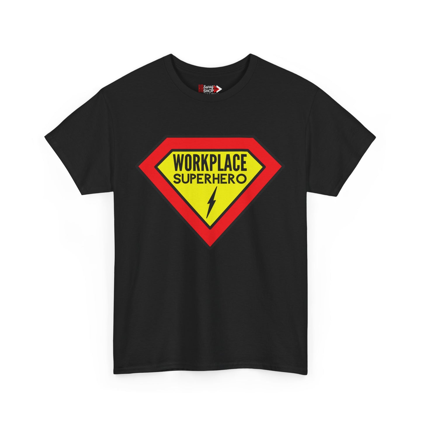 "Workplace Superhero" Unisex Heavy Cotton Tee