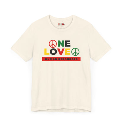 "One Love HR" Unisex Jersey SS Tee