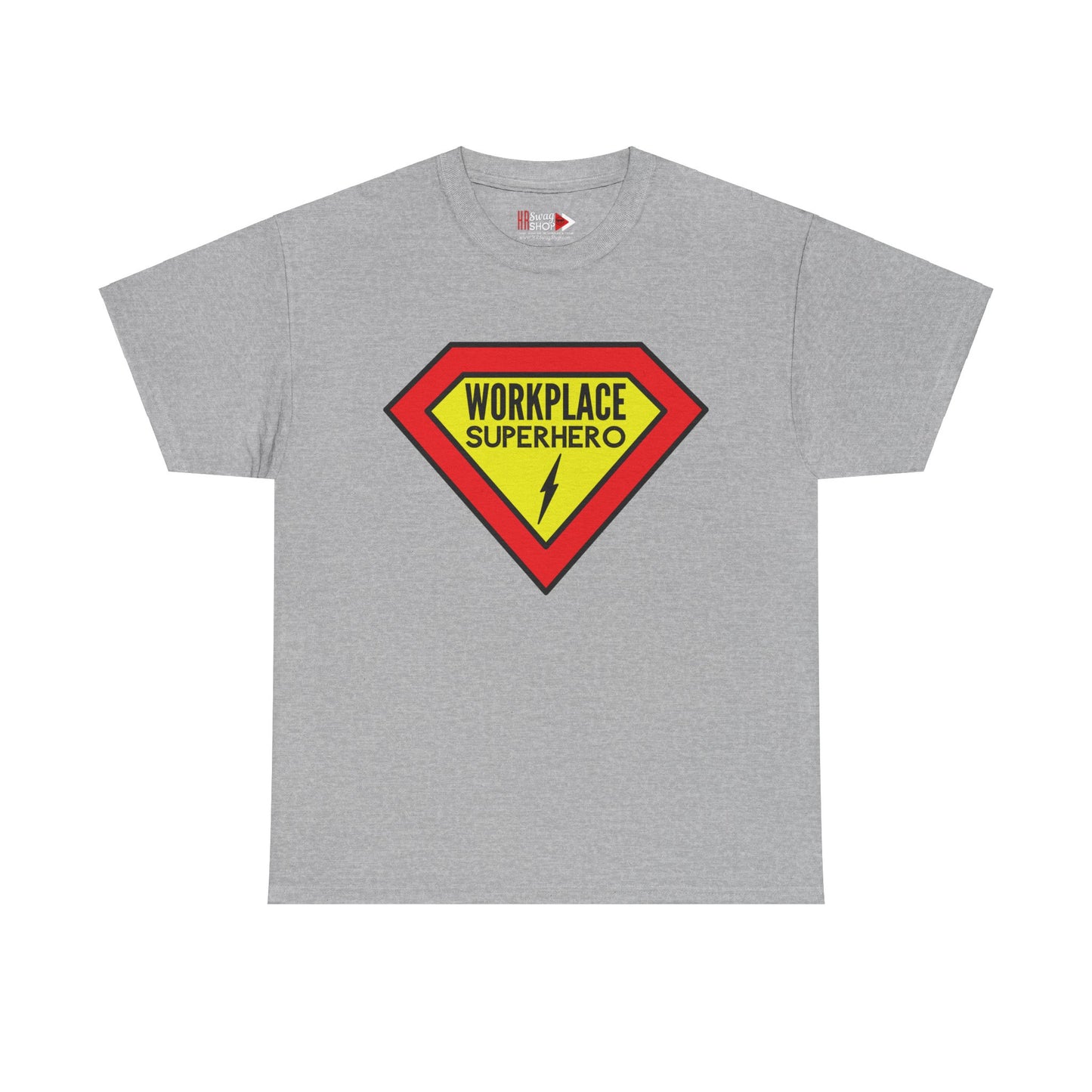 "Workplace Superhero" Unisex Heavy Cotton Tee