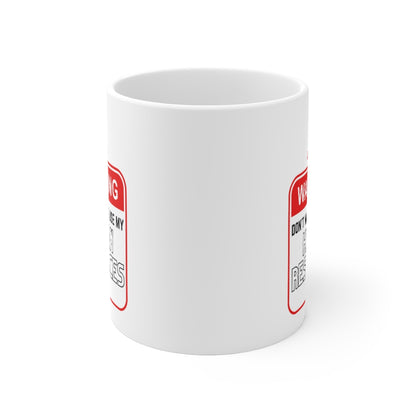 "Warning - HR Voice" Ceramic Mug 11oz