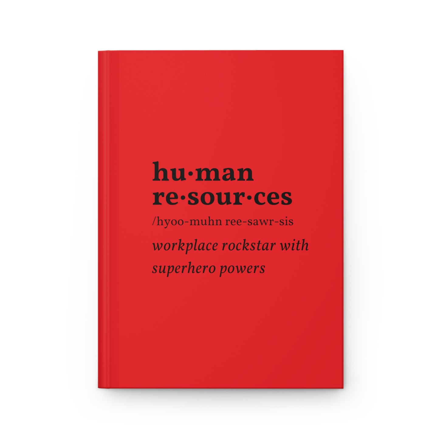 "HR Definition" Hardcover Journal - Matte