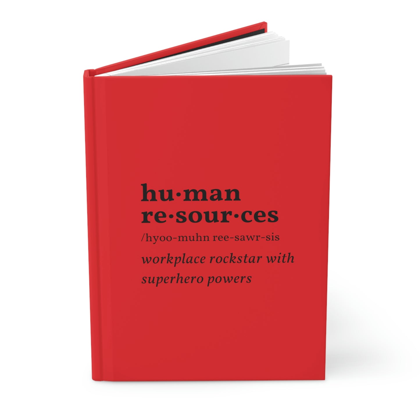 "HR Definition" Hardcover Journal - Matte