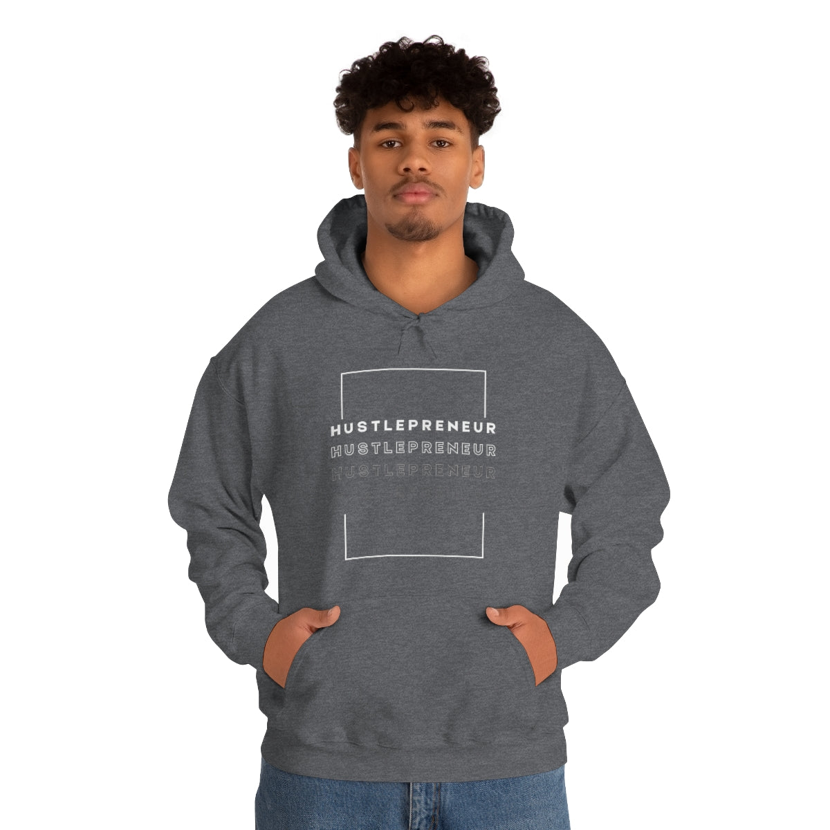 "Hustlepreneur" Unisex Hooded Sweatshirt